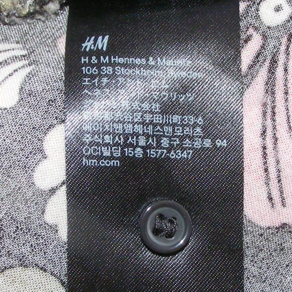 H&M Mini Dress, 4, Retro Multicolor Floral, 3/4 sleeves, Keyhole back, Short - Picture 11 of 11